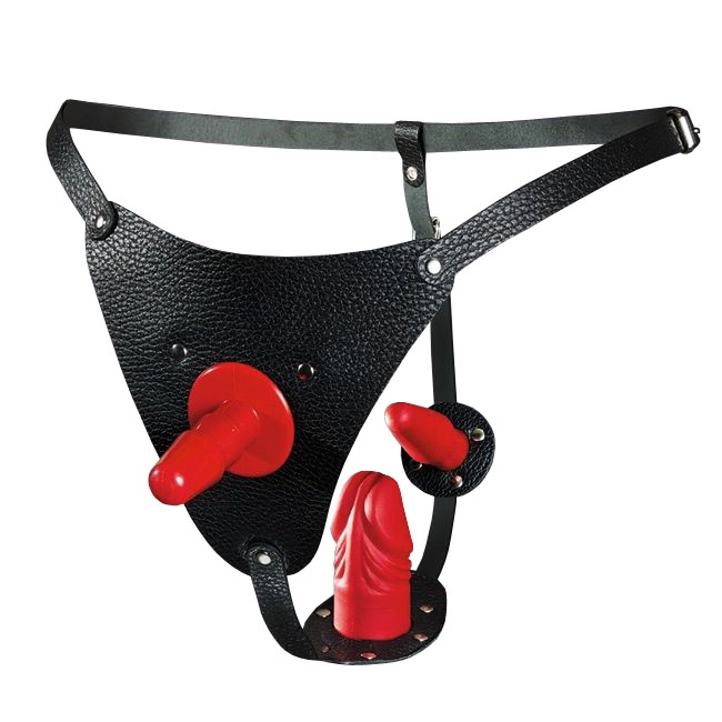 Универсальные трусики для страпона BDSM Arsenal 52009ars - BDSM Арсенал - Трусики с кольцом - Купить