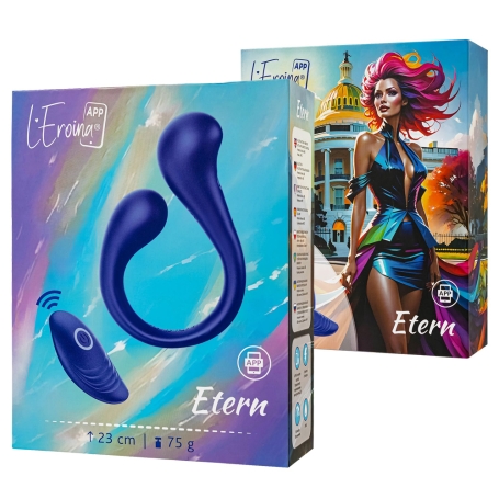 Двусторонний вибратор Etern Leroina