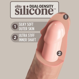 Фаллос King Cock 9&quot; Silicone Dual Density