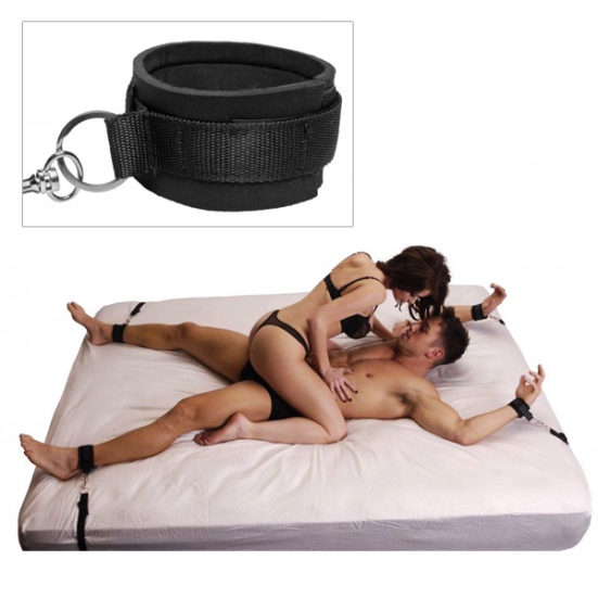 Набор для фиксации на кровати Frisky Bedroom Restraint Kit