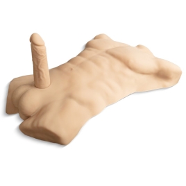 Фаллос с торсом SILEXD Apollo L 7"