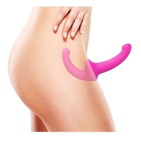 Страпон безремневой Ouch Silicone Strapless