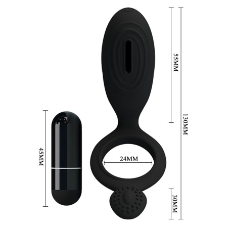 Виброкольцо Pretty Love Ethel