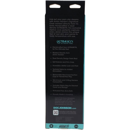 Фаллос Anton Harden 11" UltraSkyn