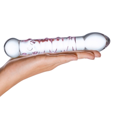 Фаллос из стекла Glas 7,25" Spiral