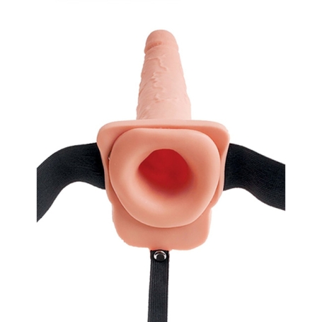 Страпон полый Pipedream 7.5" Hollow Squirting