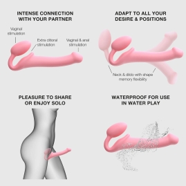 Страпон безремневой Strap-on-me Semi-Realistic
