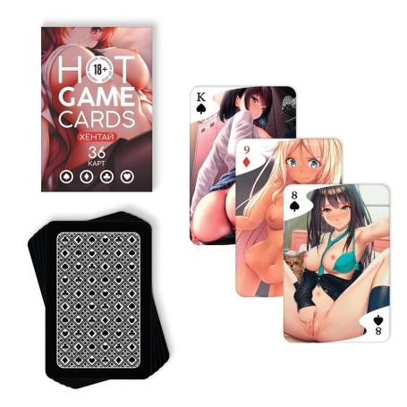 Игральные карты Hot Game Cards Хентай